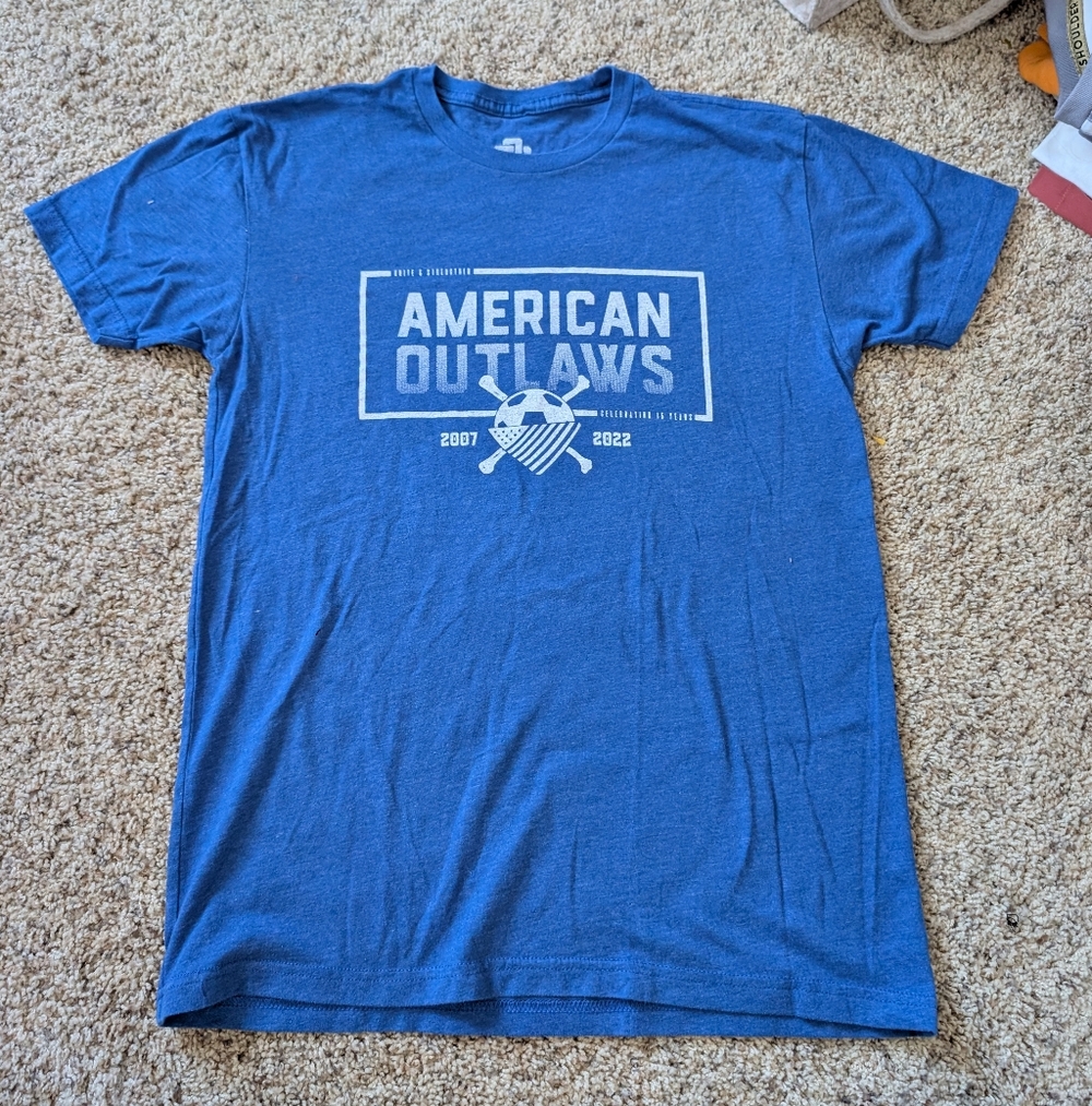Men's Blue Graphic Tee